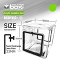 Aquarium Fish Tank Acrylic Isolation Box Stainless Steel Mesh Pneumatic Spawning Incubation Box Ornamental Breeding Room Small