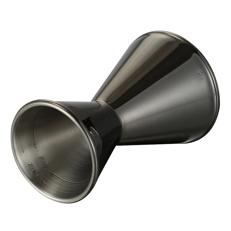 1OZ/2OZ Cocktail Jigger Double Wall Bar Measuring Cup Heavyweight Bar Tool