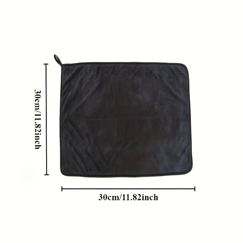 3PCS Magic Microfiber Cleaning Cloths - No Streaks, Super Soft & Highly Absorbent- Quick-Dry, Reusable Cloths
