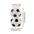 Ceramic Football Vase Hydroponic Flower Holder Pen Stand Creative Living Room Decor World Cup Fan Ornament