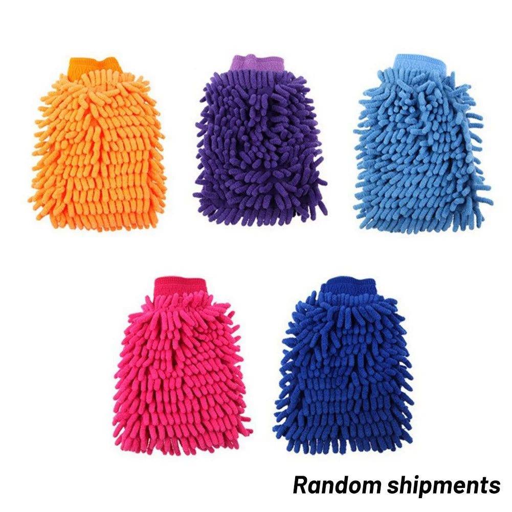 Car Wash Gloves Washing Wiper Car Cleaning Towel Auto Dust Washer Mitt Car Wash Gloves Washing Wiper