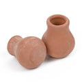 2PCS Mini Flower Pots Ceramic Clay Succulent Plants Pot For Plant Wedding Decoration Craft Handicrafts Garden Orchards Home