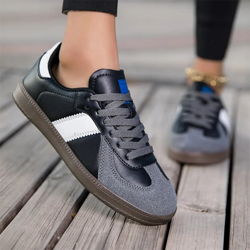 ELUVA Womans Comfortable Sneakers for Men Women White Lightweight Shoes Non Slip Walking Shoes Casual Couple Sneakers Sport
