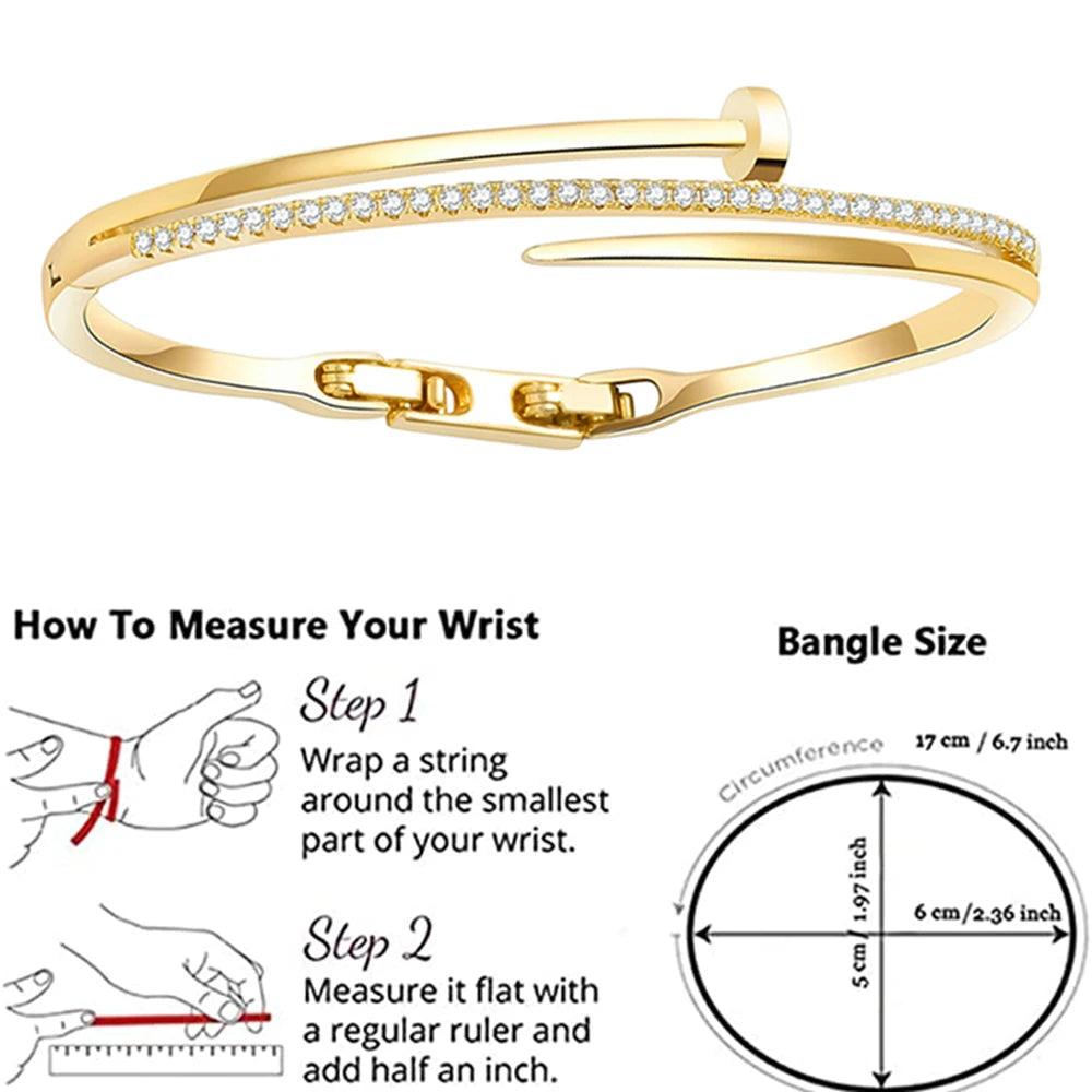 2024 Summer Light Luxury Zirconia Bracelet for Women Fashion Office Gathering Jewelry Accessories