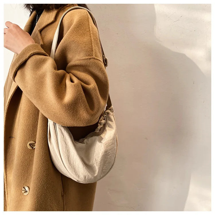 Convenient casual nylon women's crossbody bag shoulder bag large capacity handbag women's travel shopping bag women's wallet