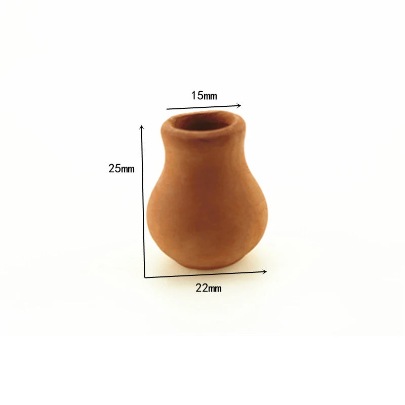 2PCS Mini Flower Pots Ceramic Clay Succulent Plants Pot For Plant Wedding Decoration Craft Handicrafts Garden Orchards Home