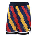 Boys Basketball Running Sports Loose Plus Size Shorts Tie With American Street Print Five Points Big Pants Gym Training