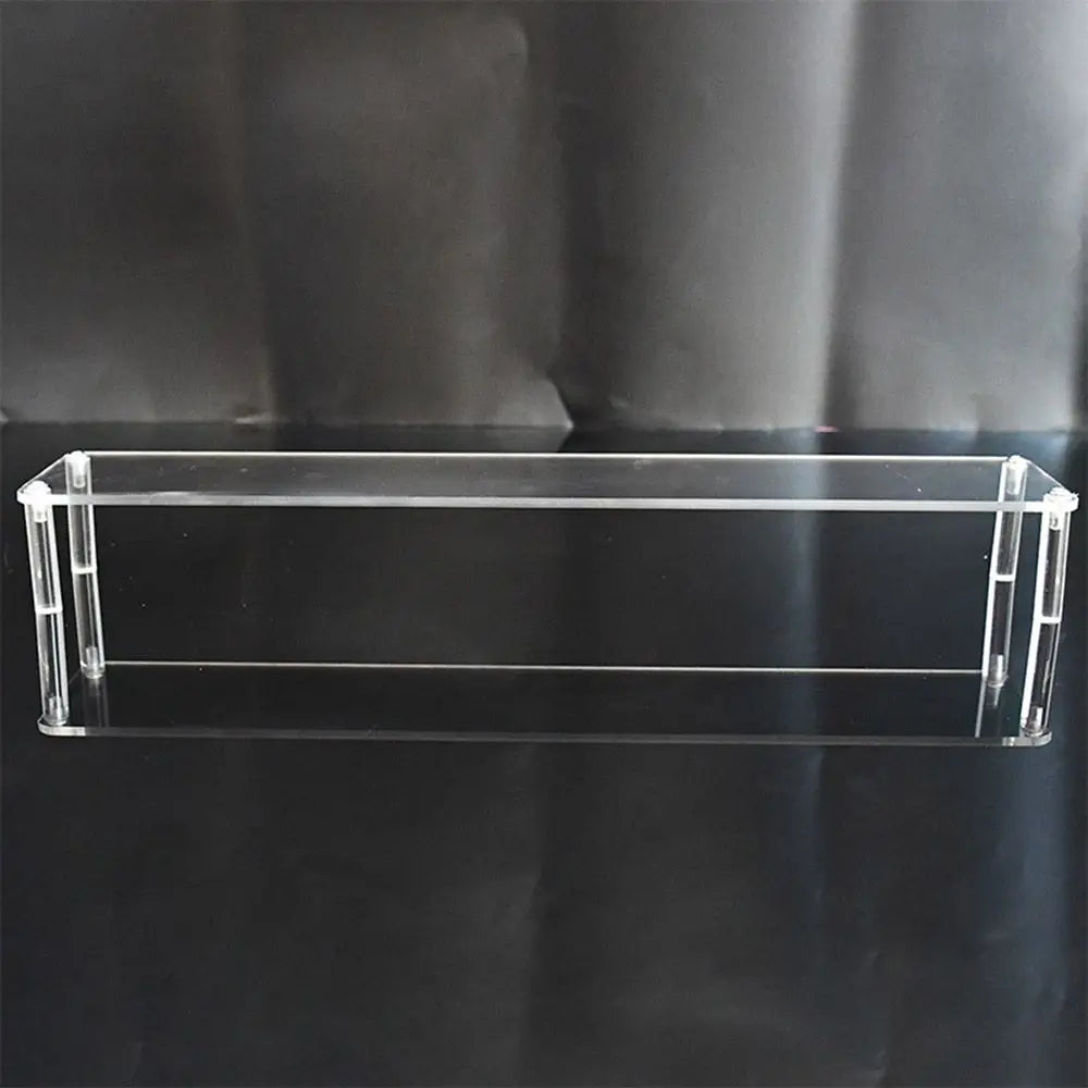 1-5 Tier Acrylic Display Stand Durable Display Rack For Cupcake Perfume Doll Transparent Trapezoidal Blind Box Storage Shelf