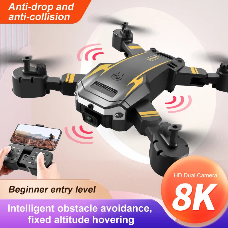2025 NEW S6 Drone 5000M 8K 5G Professional Aerial Photography HD Wifi FPV Avoiding Flow Obstacles Four Rotors Helicopter Toy