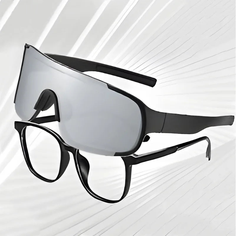 Cycling Sunglasses Glasses Cover Over Myopia Prescription Glasses Glasses Sports Men Women Goggles Protective Glasses Eyewear