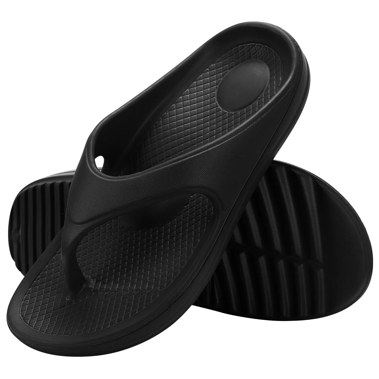 Bebealy Women Orthopedic Slippers With Arch Support Outdoor Men Slippers Soft Antiskid Home Slippers Indoor EVA Cloud Slippers