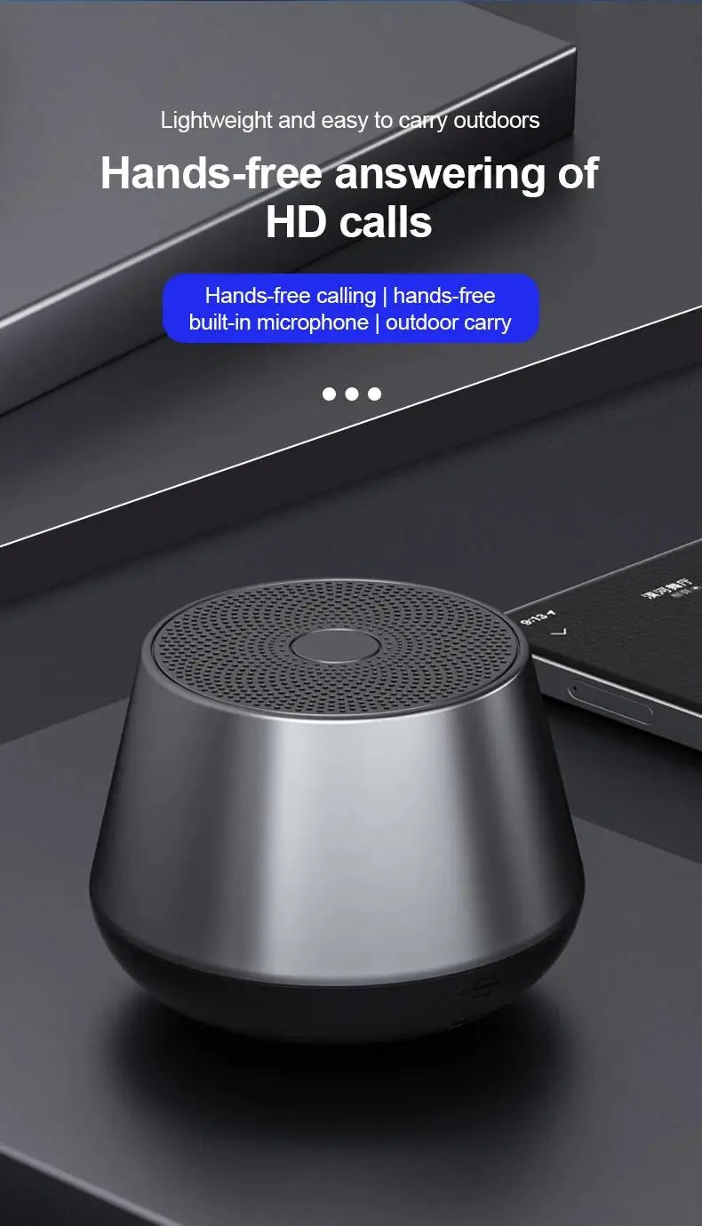 2026 New Choice Portable Bluetooth 5.0 Mini Speaker Stereo Surround Wireless Bluetooth Speakers Music Audio Player Loudspeaker