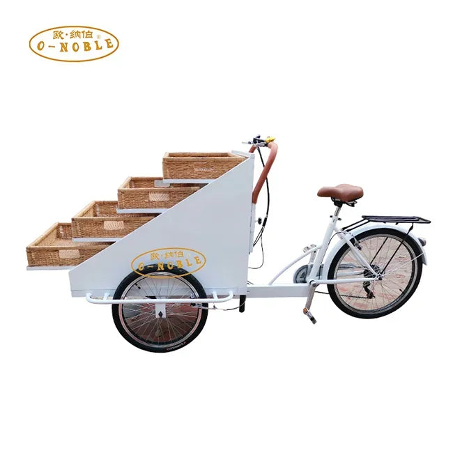 3 Wheel Electric Food Cart /street Food Vending Cart Bikes Selling Snacks