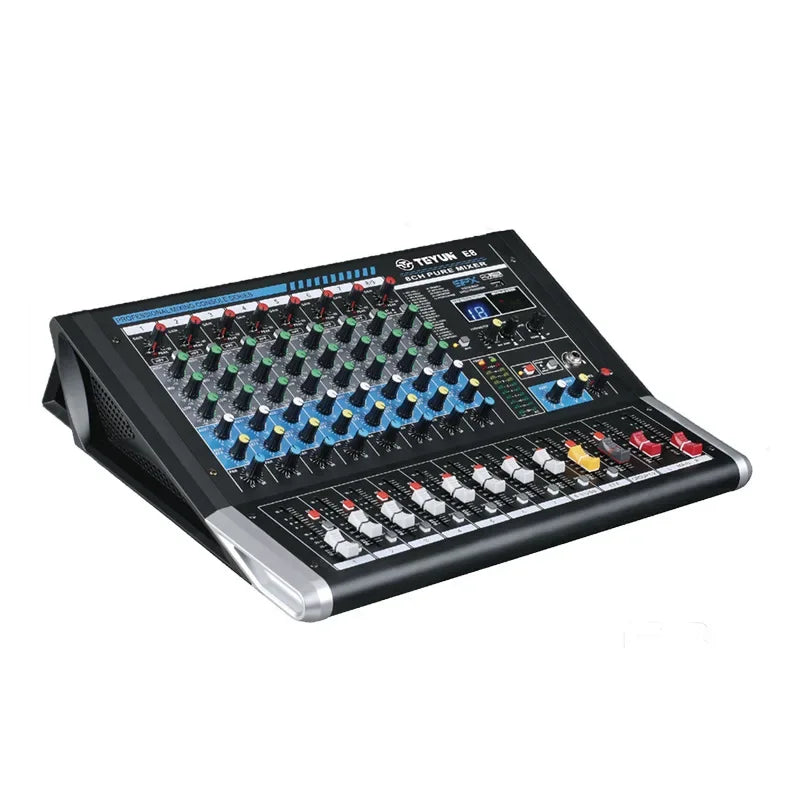 Dj Controller Mixer Audio Sound Mixing Table Card Professional Pc Digital Consoles Interface Console Pro Equipment 6/8/12Channel