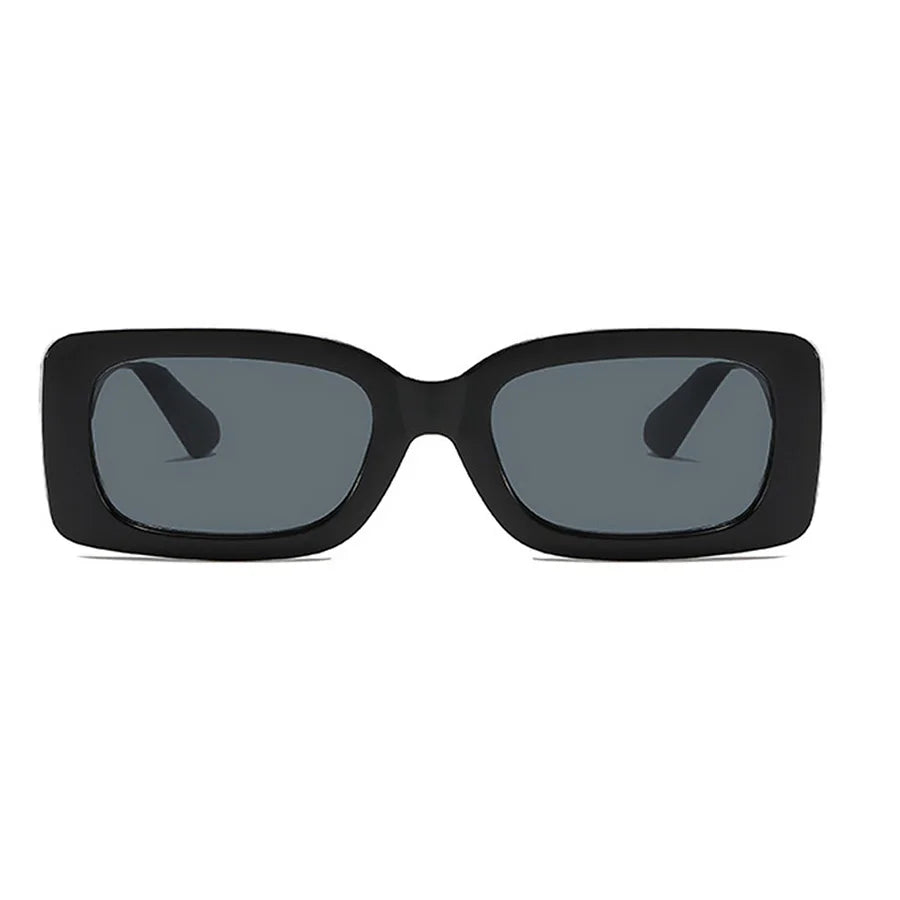 2 Pairs Unisex Trendy Square Sunglasses, Fashion Decorative Glasses For Daily Wear