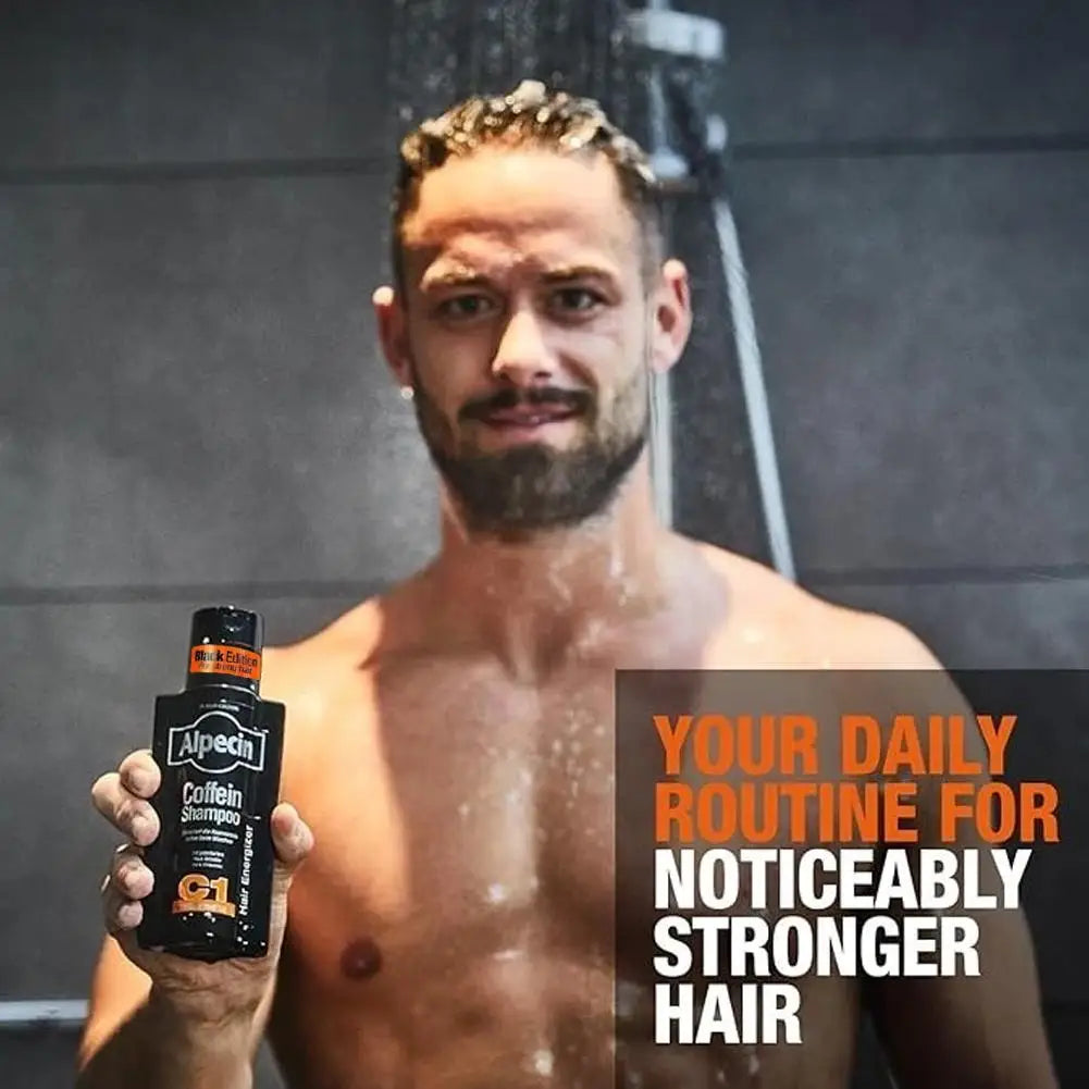 Alpecin Caffeine Shampoo Natural Coffee Extract Strengthen Hair Roots Deep Cleaning Oil Control Repair Damage Hair Care Shampoo