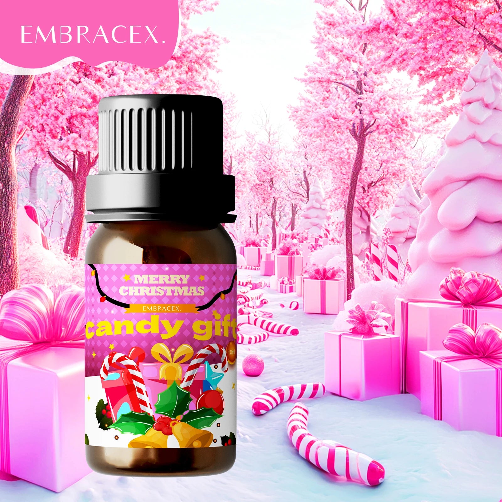 10ml Candy Gifts Essential Oil For Candle Scents Soap Making & Diffuse Scents Gift Set For For Christmas Day