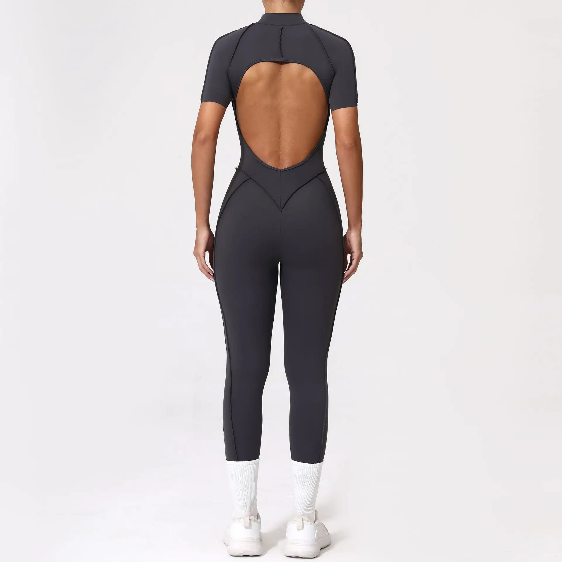 2025 New Style Women Yoga Apparel Workout Suit Gym Clothing Outdoors Sports Suit Short Sleeves Long Pants Suit Fitness Suit Set