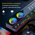 A31R-V18 Dazzle Colour Speakers Home Desktop Computer Game Big Sound LED Colour Lights Gaming Keyboard Bluetooth Speakers Durabl