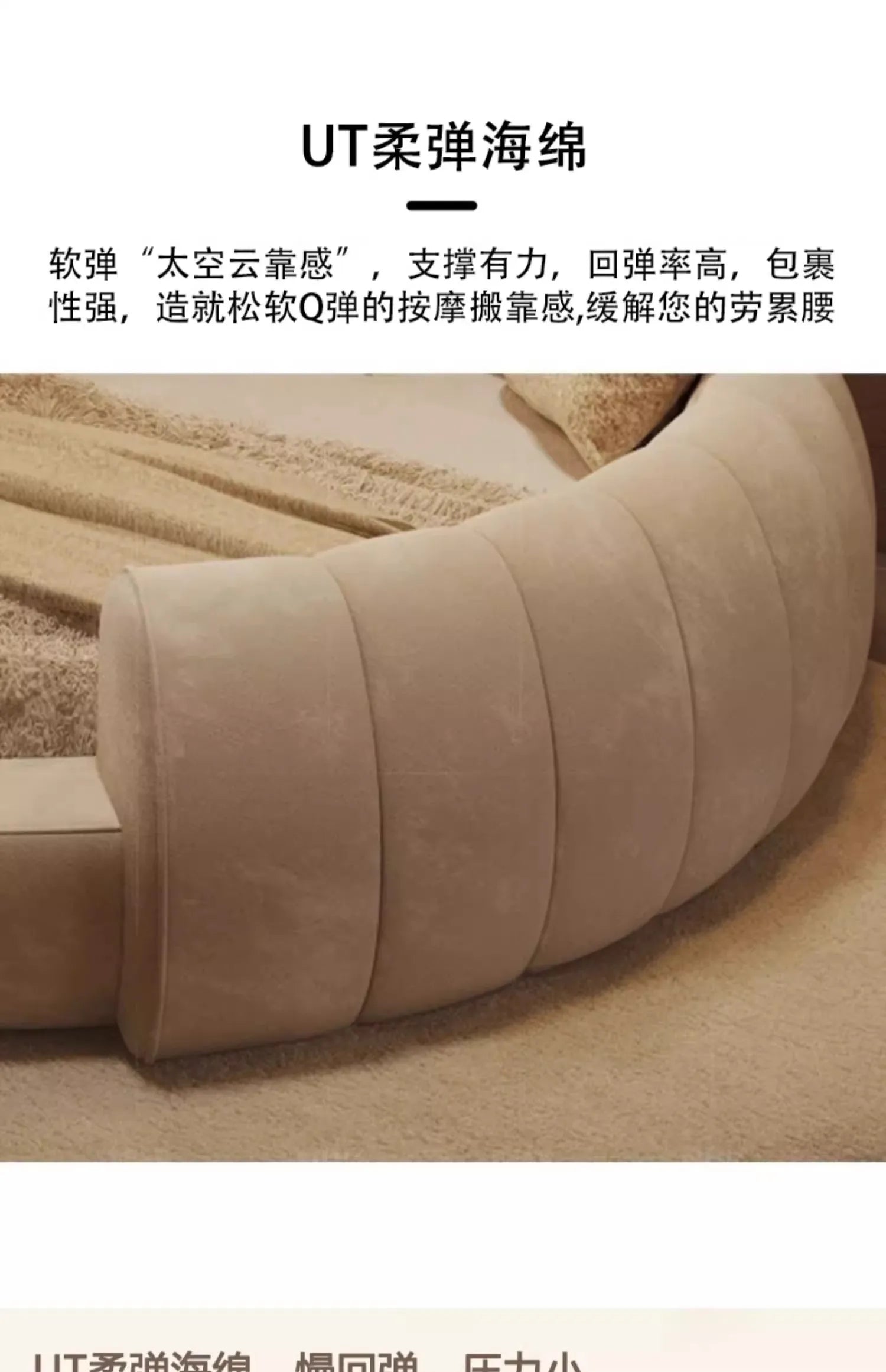 Bedside Table Unique Bed Modern Luxury Lounge French Bed Sleeping Multifunctional Muebles Para Dormitorio Home Furniture