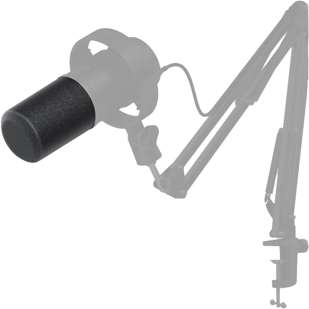 1pcs Replacement Mic Windscreen Cover Flocked Sponge Foam Windproof Pop Filter Cover Microphone Cover for FIFINE Amplitank K688