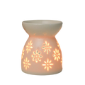 Ceramic Handicrafts Candle Holders Hollow Patterns Essential Oil Burners Candle Lamps Incense Lamps Home Living Room Decoration