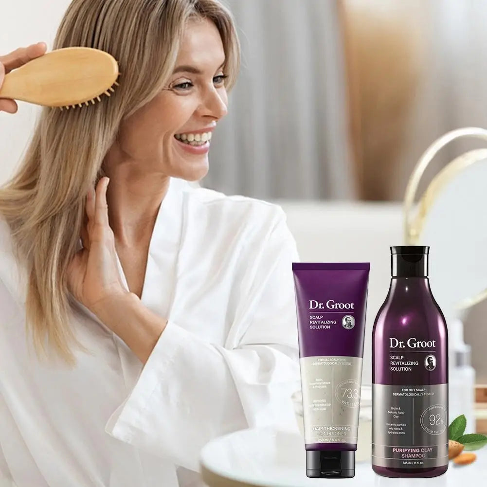 Dr.Groot Anti Hair Loss Shampoo Thickening Conditioner Deep Moisturizing Nourishing Oil Control Dandruff Remove Hair Care