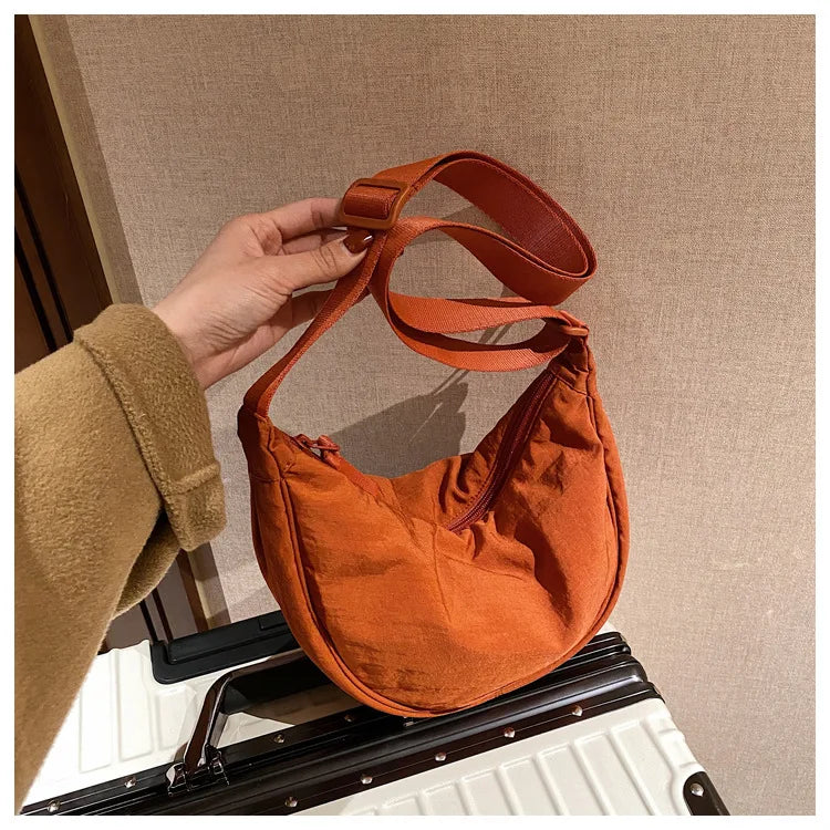 Convenient casual nylon women's crossbody bag shoulder bag large capacity handbag women's travel shopping bag women's wallet