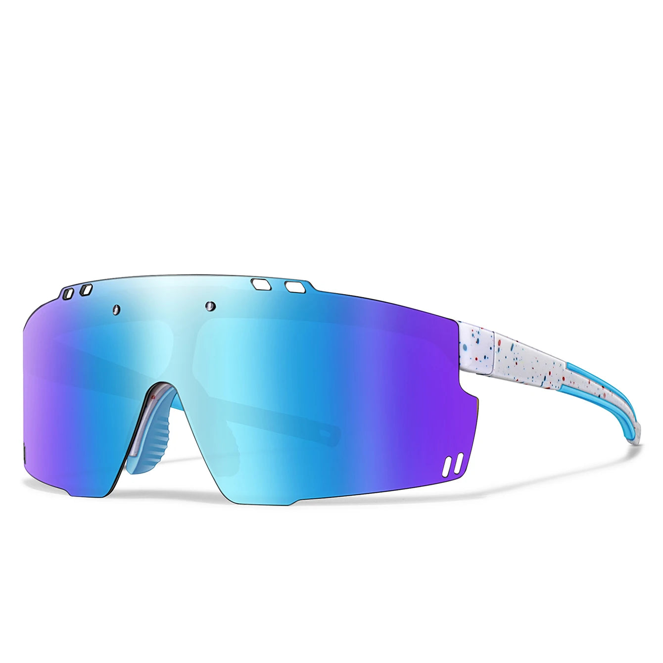 Brand 100 Cycling Sunglasses for Men and Women UV400 Protection 5 colors Big Frame Running Fishing Sports Eyewear