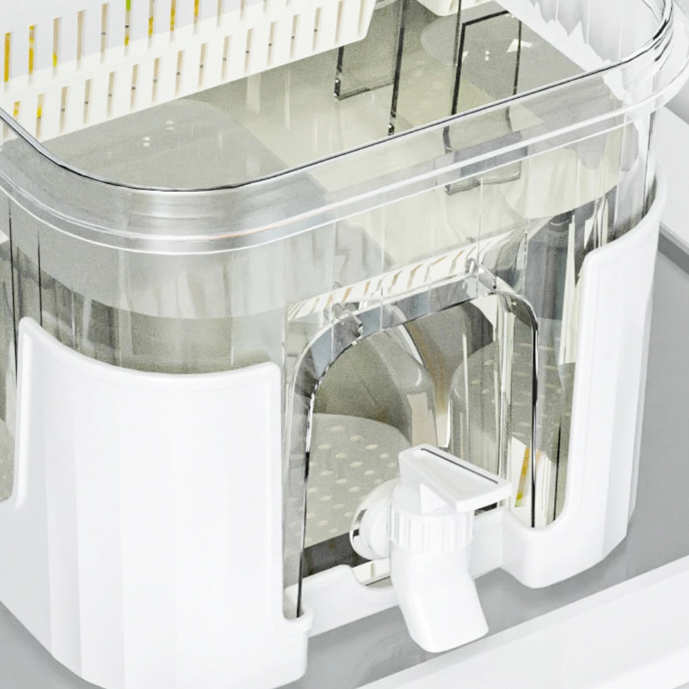 5/4L Cold Kettle with Faucet & Bracket Refrigerator Juice Pitcher Cold Water Pitcher for Party Refrigerator Drink Juice Iced Tea