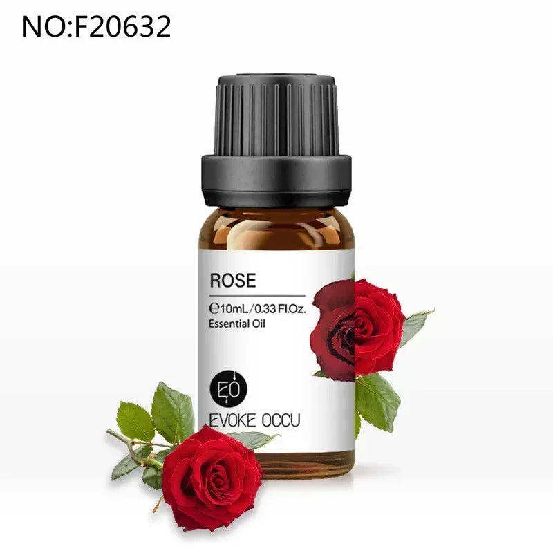 10ml Aromas Fragrance Oils Pure Undiluted Strong Smell Candle Soap Bath Home Hotel Diffuser Humidifier Candle