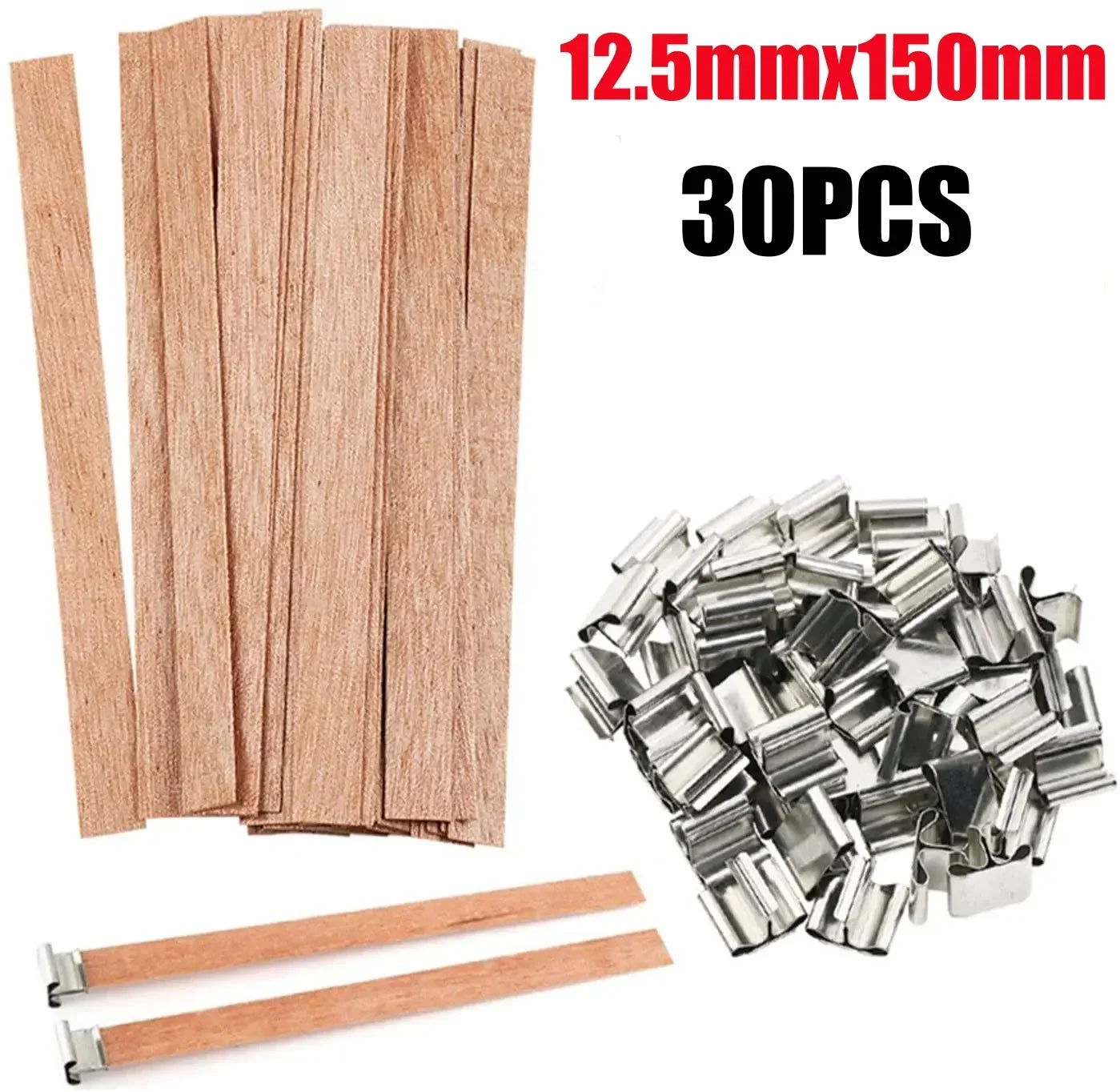 DIY Wood Wick Soy Candle Kit All-in-One Set for Single-Wick & Scented Candles Relaxing Craft for Beginners