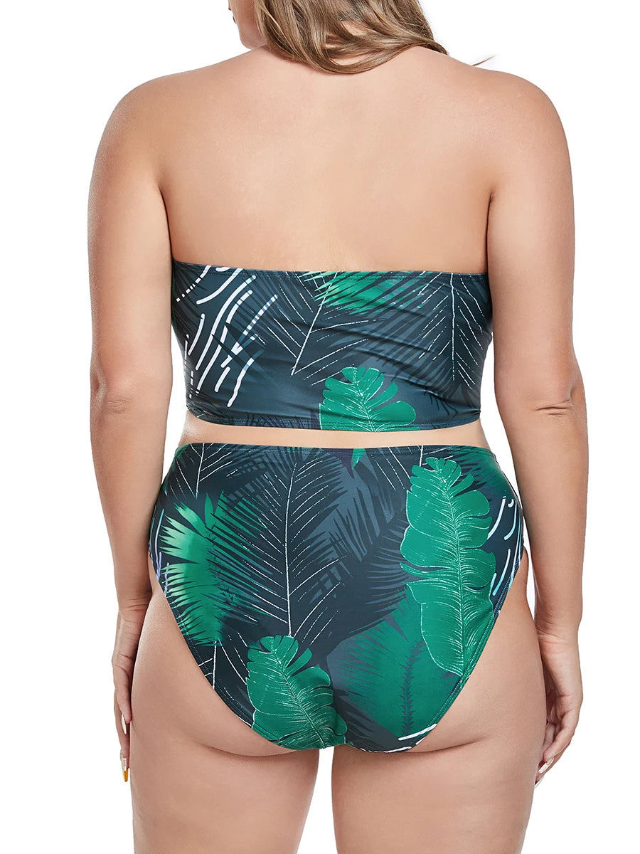 3 Pieces Bikinis With Beach Skirt High Waist Swimsuit Women Large Plus Size 2026 Swimwear Female Bathing Swimming Swim Suit 4XL