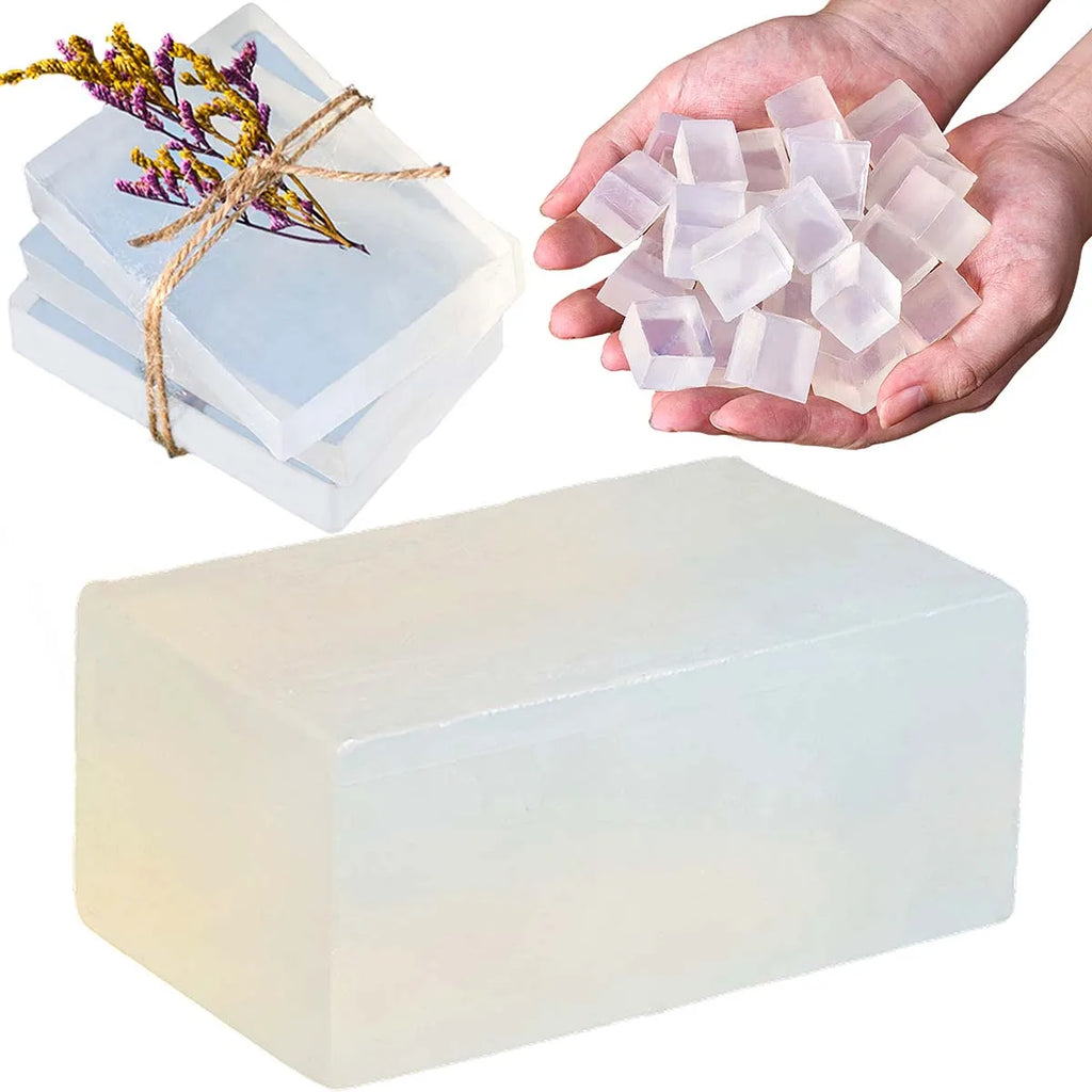 1000G Box Clear White Glycerin Soaps Base Aromath Soaps Making DIY Soap Making Supplies Handmade Mild Bath Foaming Butter