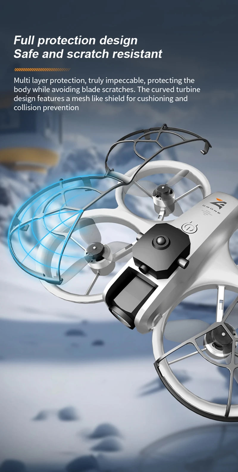 Drone Large Screen Aerial Photography Brushless Quadcopter Obstacle Avoidance And Collision Avoidance Remote-controlled Z4