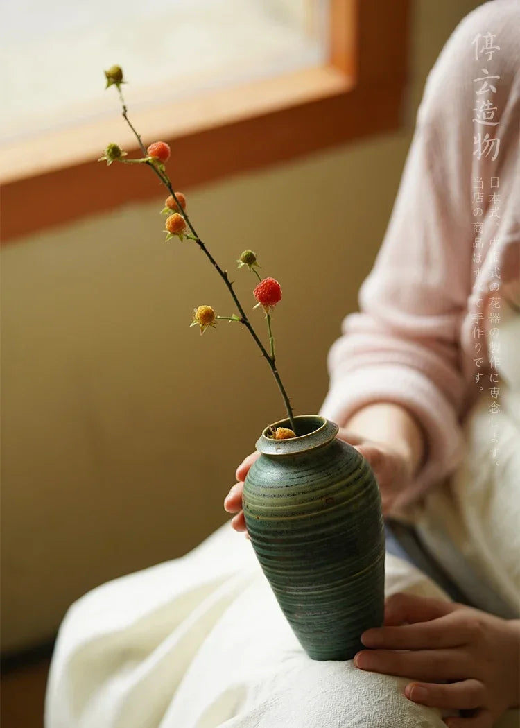 Aesthetic Ceramic Flower Vase Luxury Outdoor Tall Office Balcony Vases Pottery Vaso Decorativo De Luxo Decoration Home