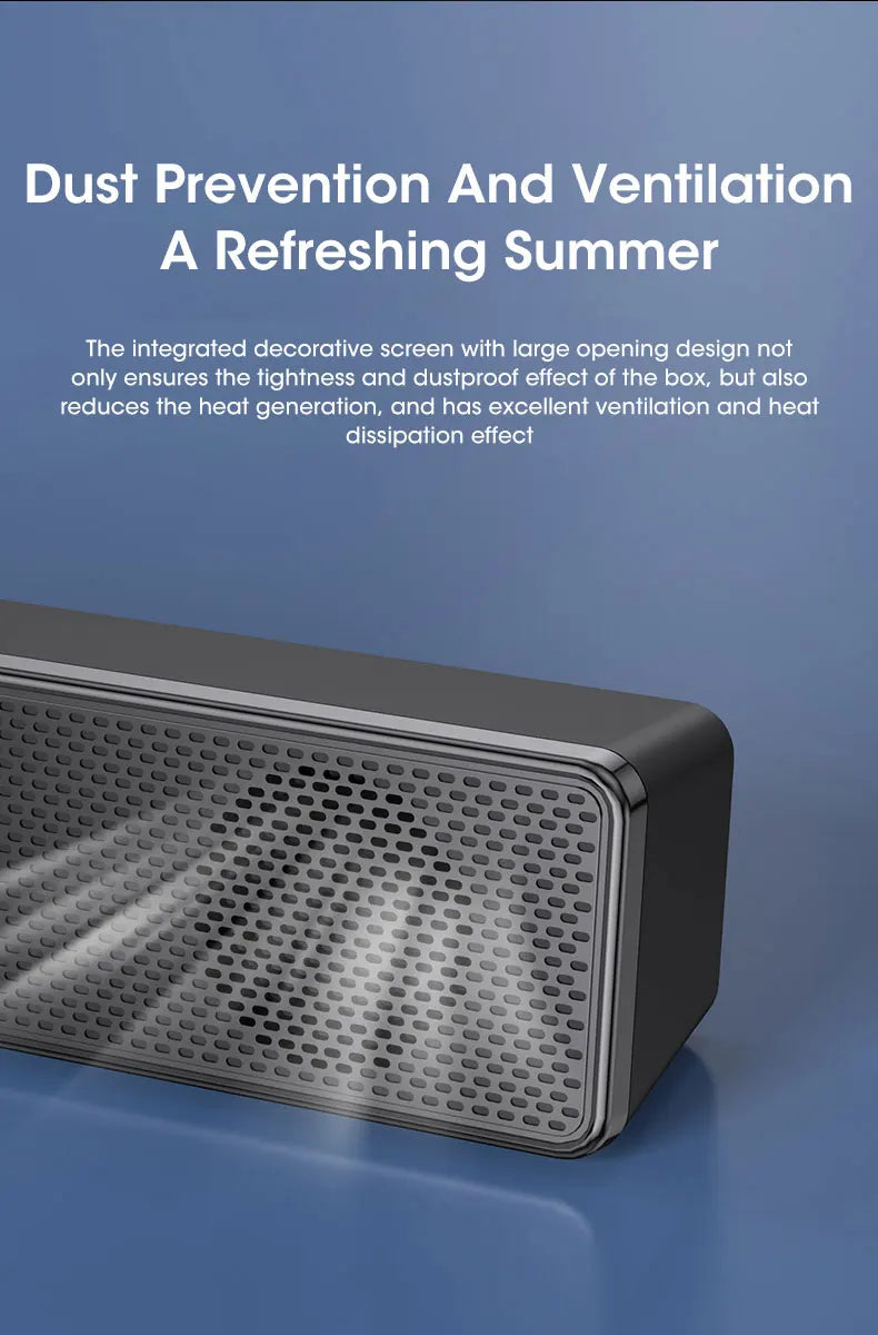 Bluetooth 4D Surround Sound System Home Cinema Computer Soundbar for TV Subwoofer Wired Stereo Powerful Speaker