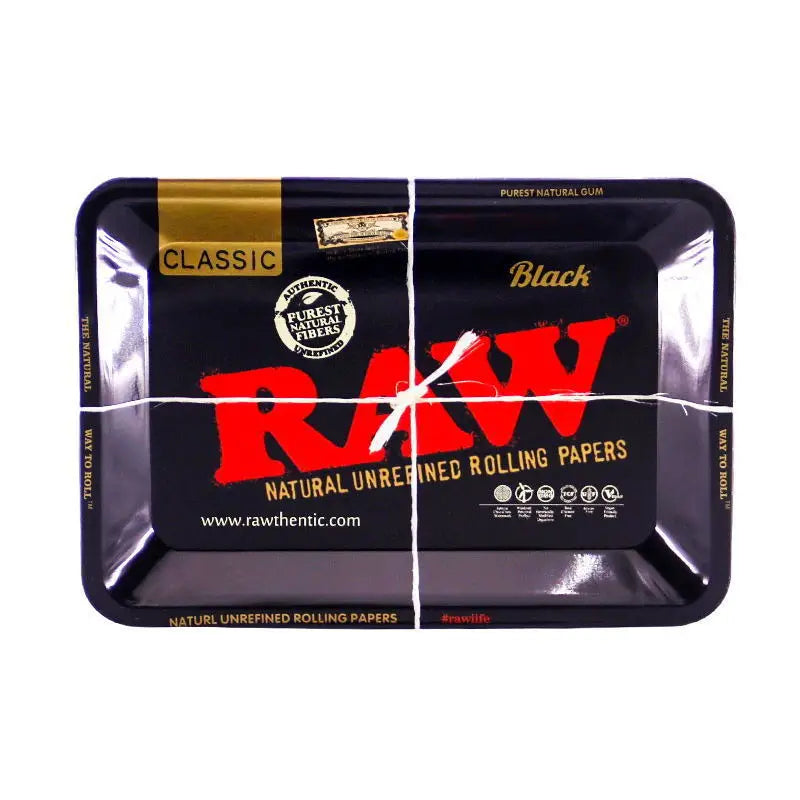 8x12.5cm Metal Tray Rolling Tobacco Container Smoking  Storage Tinplate Cigar Plate Tool Roller Case  Storage Trays