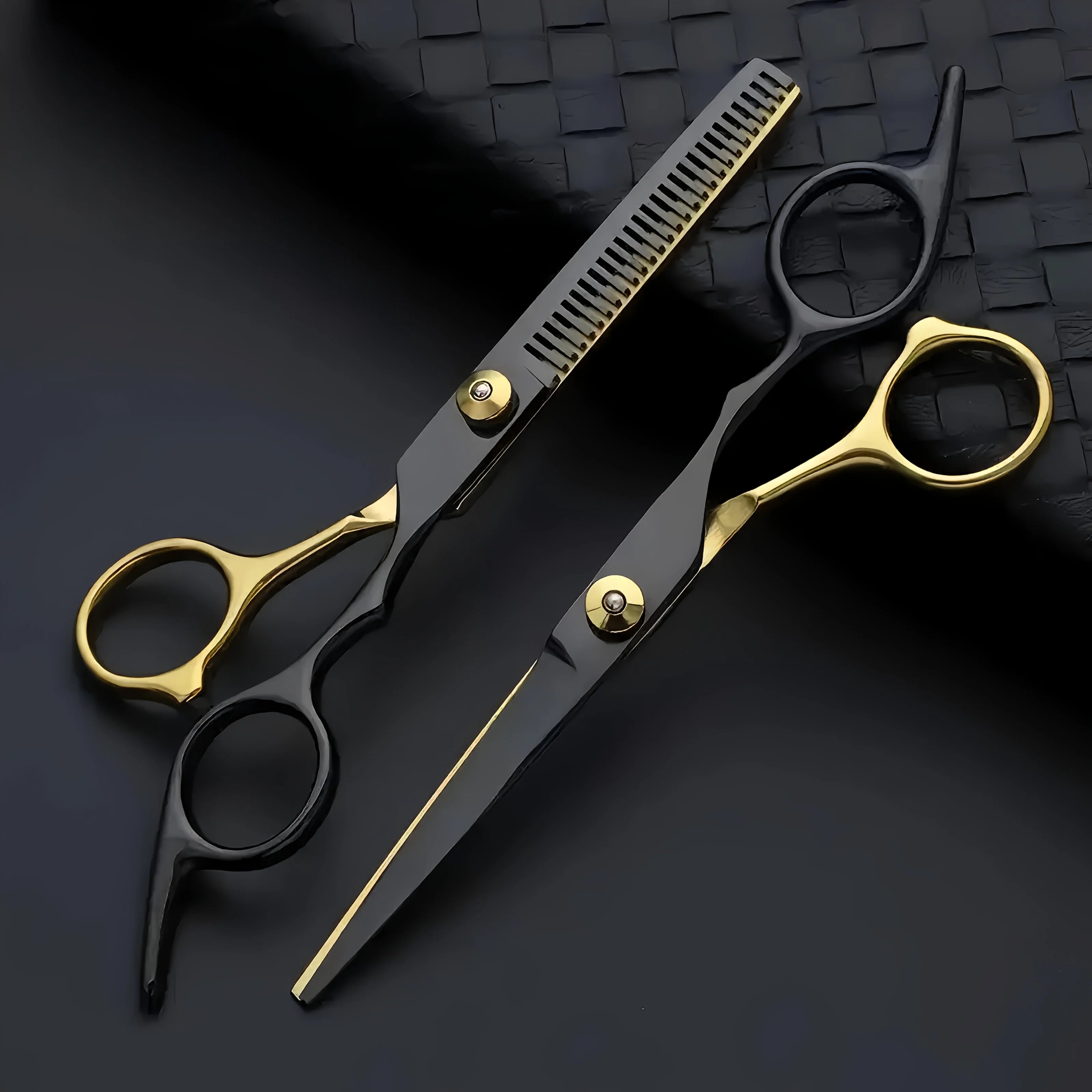 2pcs hair scissors set, special flat-tooth magic scissors for home use to trim bangs by oneself