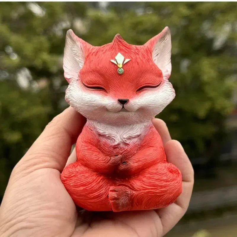 Cute Creative Animal Sculpture Succulent Decoration Statue Waterproof Simulated Garden Miniatures Figurine for Lawn Decor