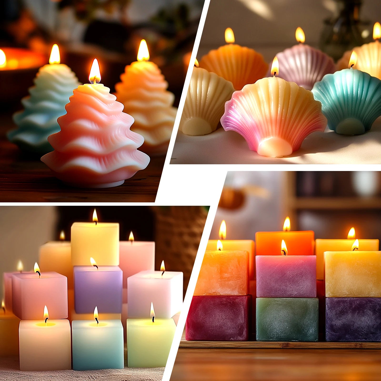 5ml/Bottle Candle Wax Pigment Colorant Non-Toxic Soy Candle Wax Pigment Liquid Dye Soy Wax DIY Soap Dyes Candle Making Supplies