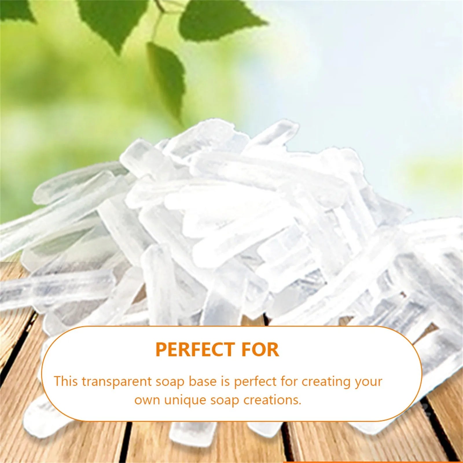 250-1000g Organic Soap Base DIY Handmade Soap Making Transparent Soap Base Bar Supplies Handmade Vegan Hand Soaps Accessories