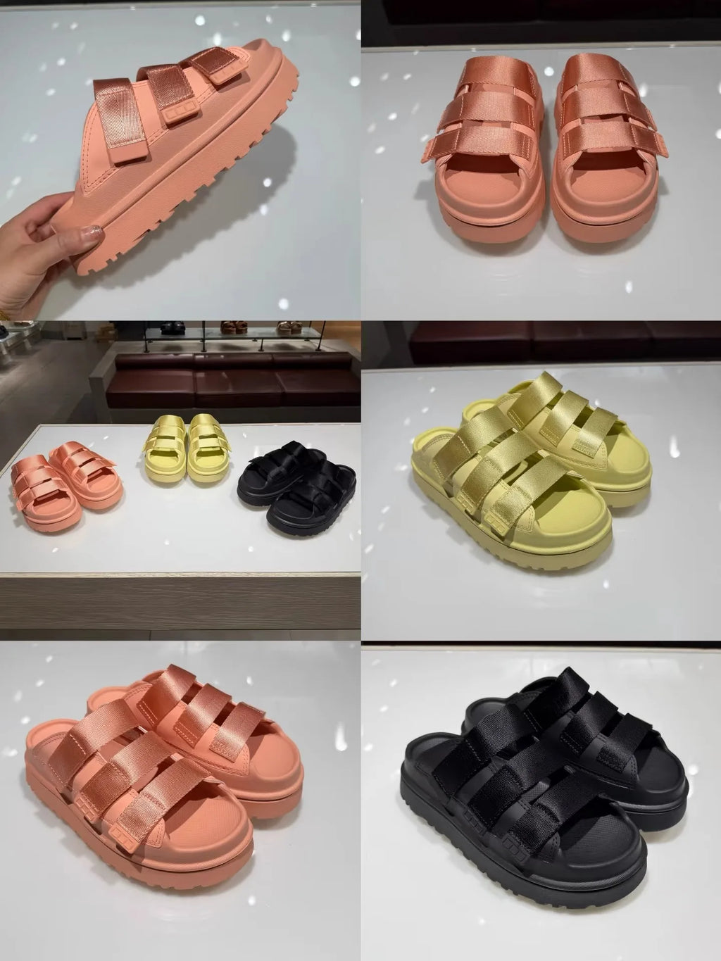 2025 Summer Women's Platform Sandals – Fashionable Slip-On Thick Sole Slide Shoes for Beach, Casual, and Outdoor Wear