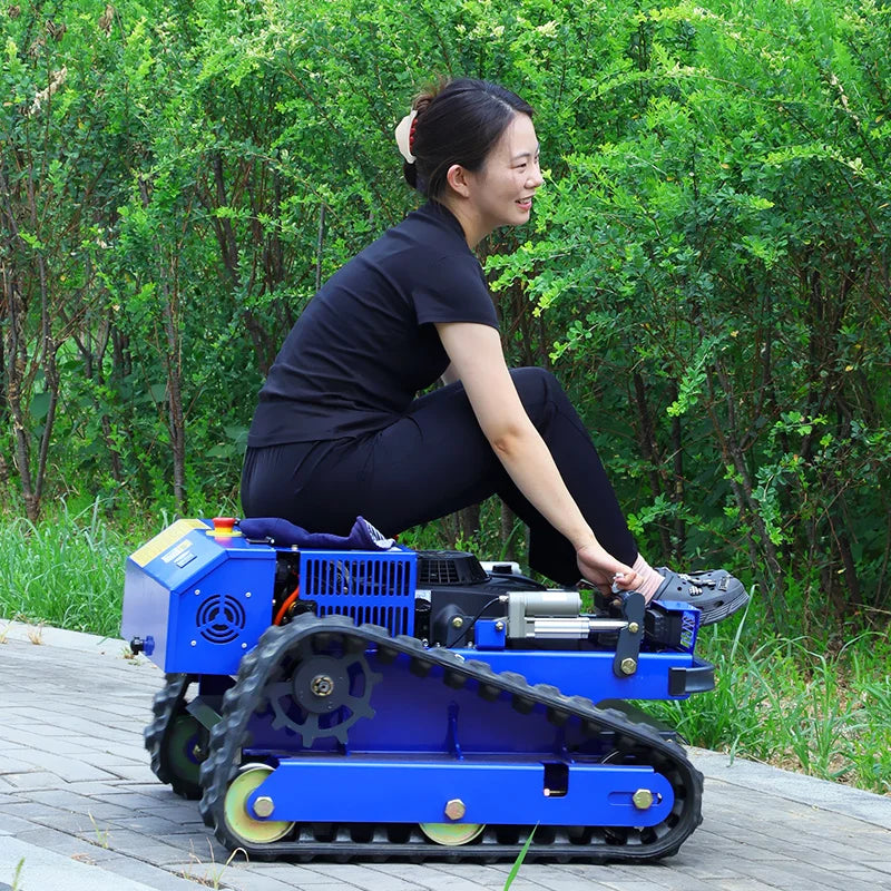 Customized Zero-Turn Discounted Lawn Mower - Remote-Controlled All-Terrain Self-Propelled Robot with 550mm Cutting Width