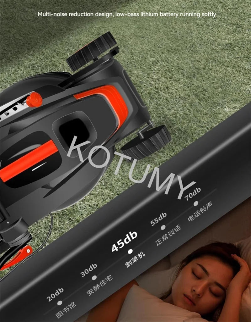 1500W/1800W/2200W Grass Trimmer For Garden Courtyard Hand Propelled Electric Lawn Mower Household Weeding Machine