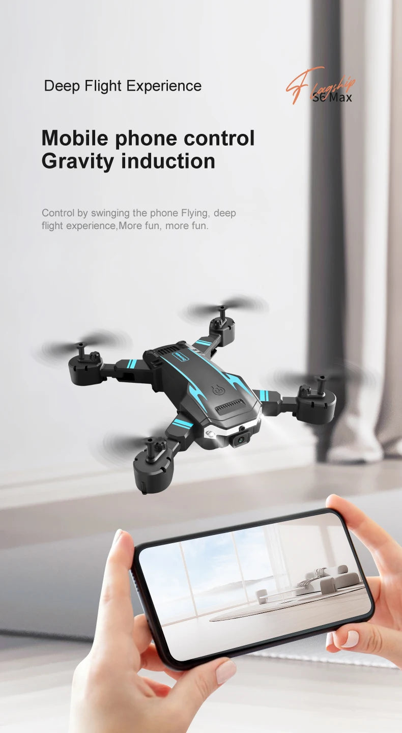 2025 NEW S6 Drone 5000M 8K 5G Professional Aerial Photography HD Wifi FPV Avoiding Flow Obstacles Four Rotors Helicopter Toy