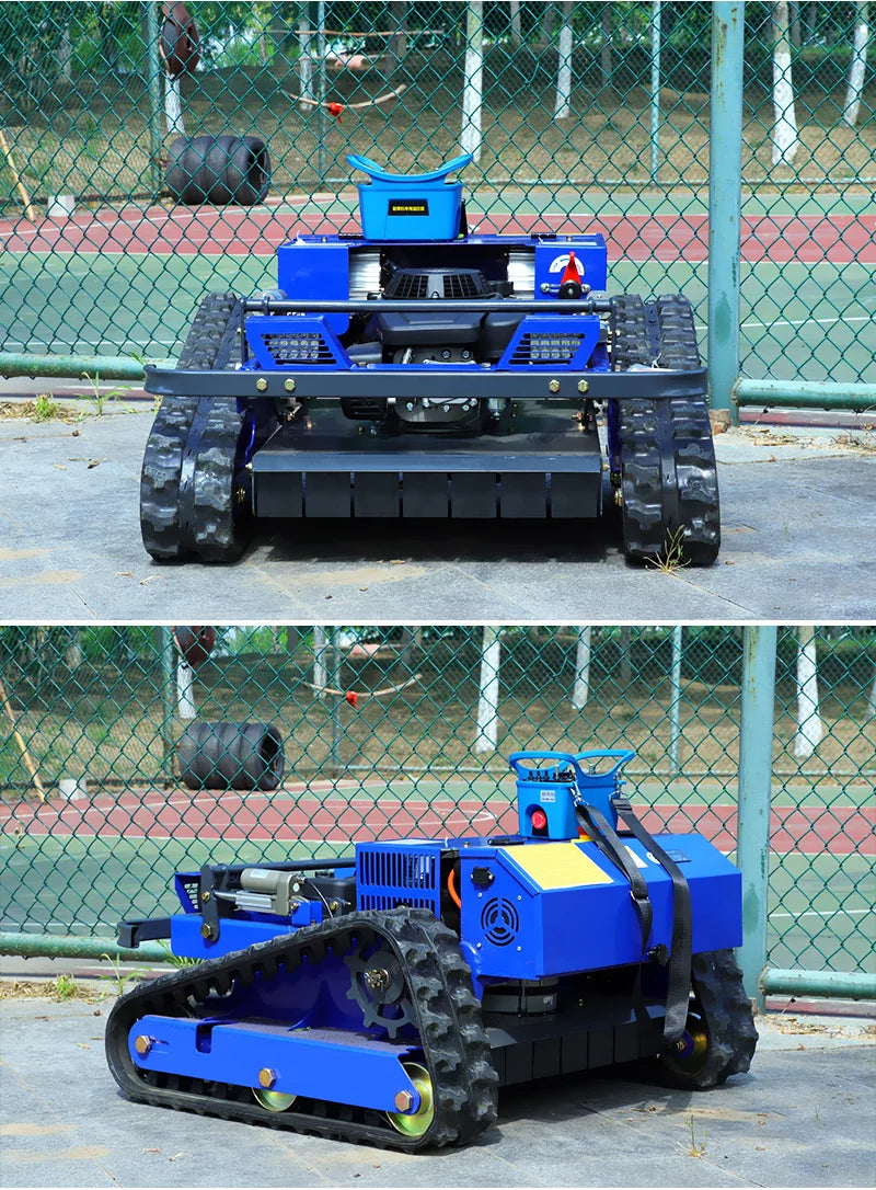 Customized Zero-Turn Discounted Lawn Mower - Remote-Controlled All-Terrain Self-Propelled Robot with 550mm Cutting Width