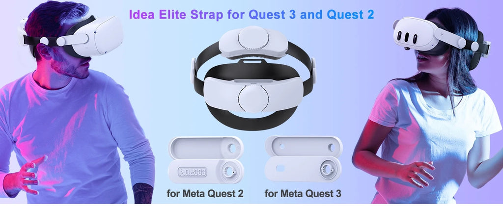 Beboncool Comfort Head Strap for Meta 2/3/3S–Precision-Adjustable Upgrade Headset Strap for VR with Flip Visor & Washable Design