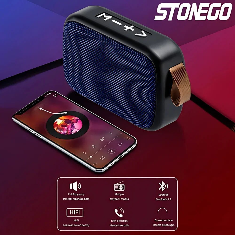 Colorful Portable Bluetooth Speaker Wireless Stereo TWS Transparent Crystal LED Music Player with TF Card
