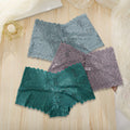 3pcs Women's Sexy Lace Bras for Women With Floral Edges seduction seamless briefs Exquisite Underwear  Comfort Underpants